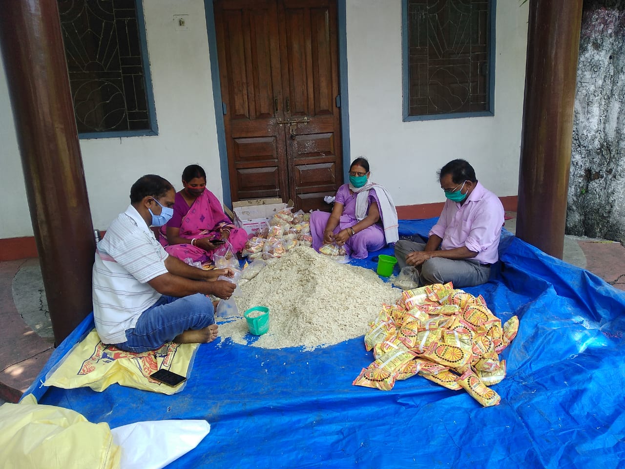 Covid Relief Food Packets