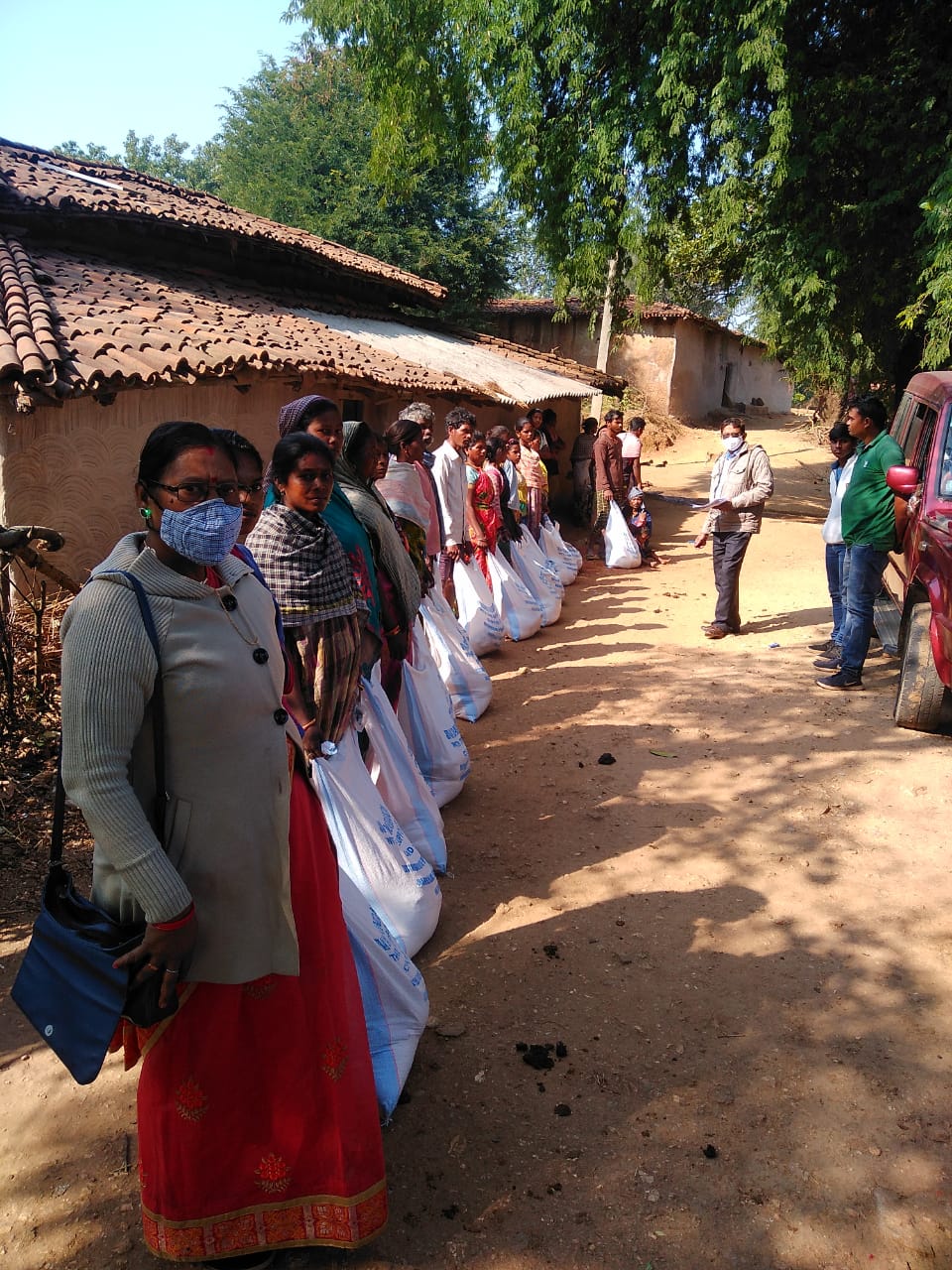 Covid Relief &mdash; Ration Kit Distribution