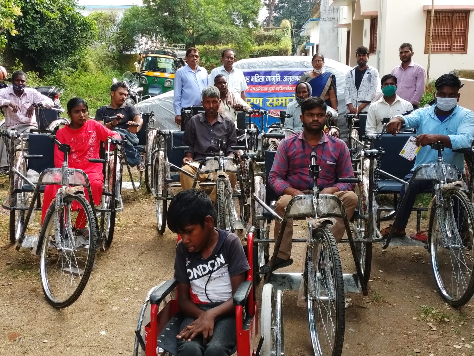 Tri-Cycle and Wheel Chair Distribution for the Differently Abled photo 1