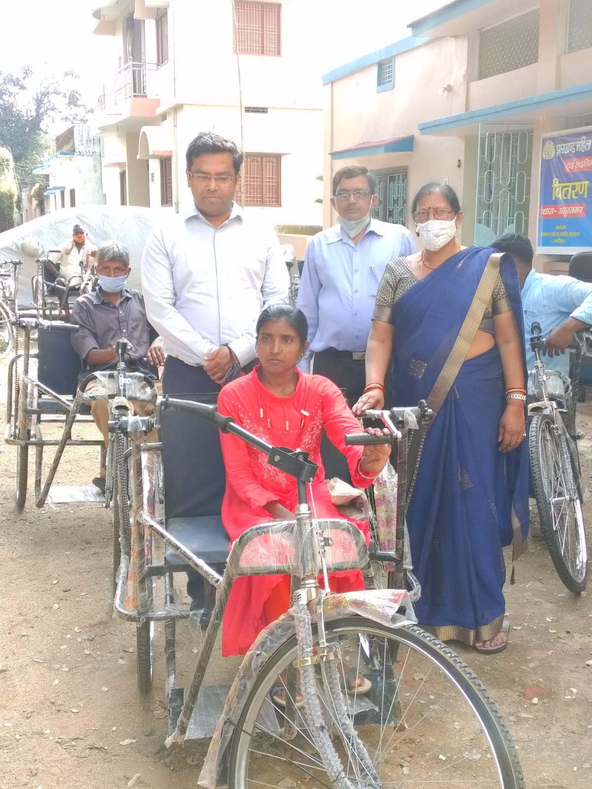 Tri-Cycle and Wheel Chair Distribution for the Differently Abled