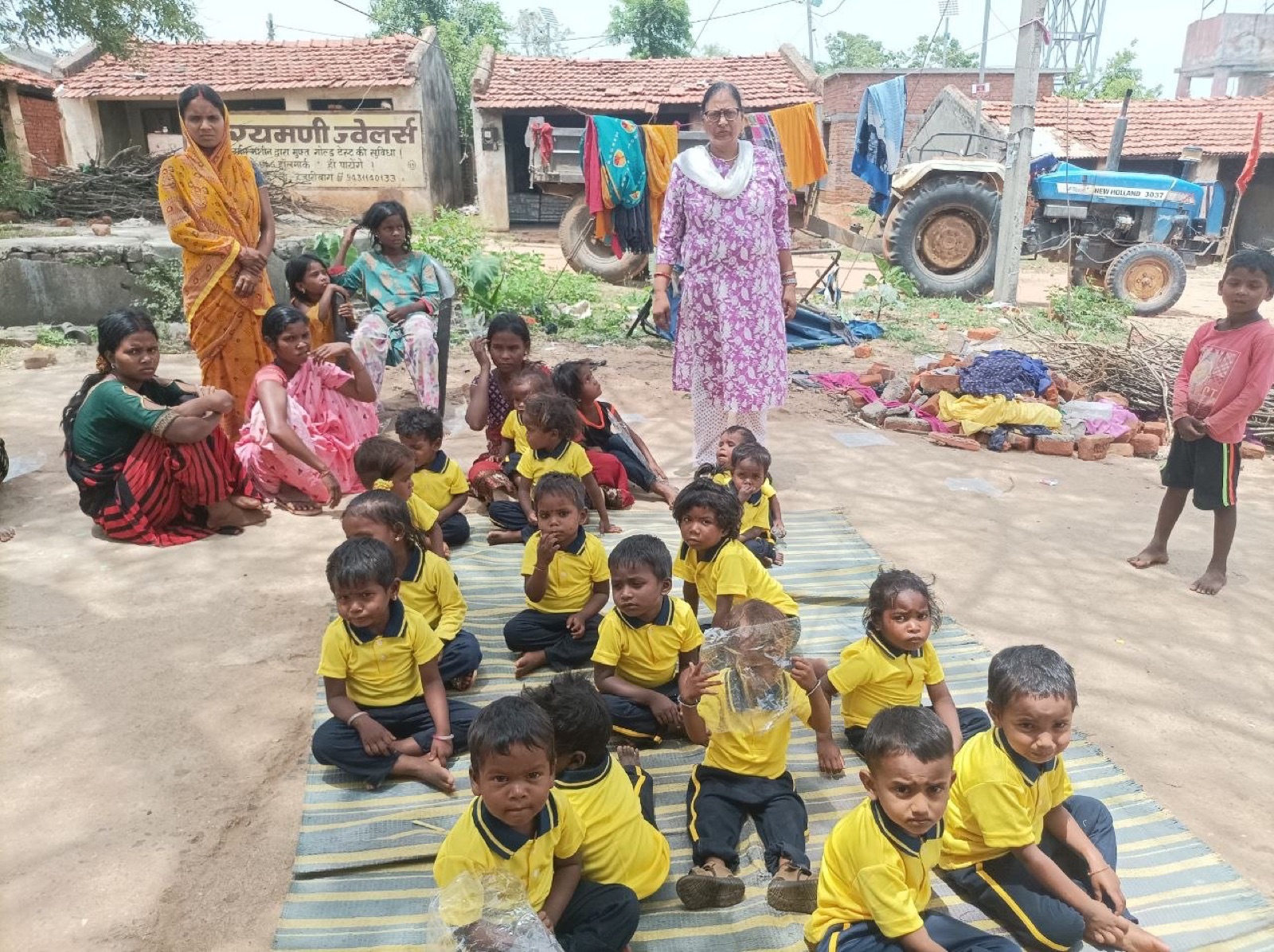 Dress Distribution at Five Balbadi Centres photo 4