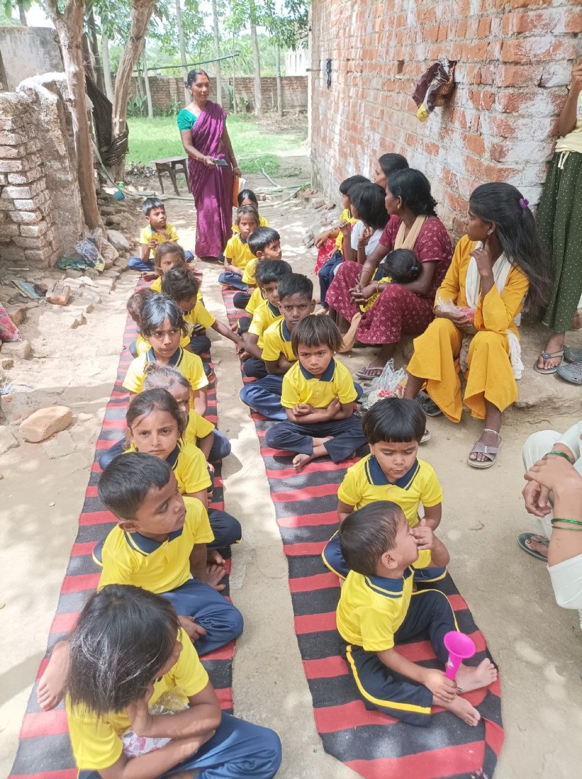 Dress Distribution at Five Balbadi Centres photo 5